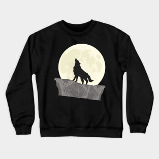 Howling Wolf Crewneck Sweatshirt